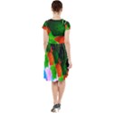 Pattern Fishes Escher Cap Sleeve Midi Dress View2