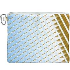 Diagonal Seamless Line Design Canvas Cosmetic Bag (xxxl) by LoolyElzayat