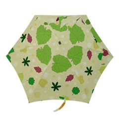 Leaves Background Leaf Mini Folding Umbrellas by Mariart