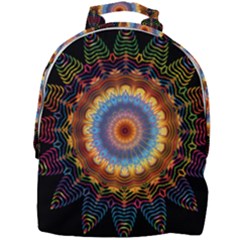 Colorful Prismatic Chromatic Mini Full Print Backpack by Pakrebo