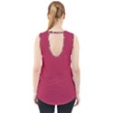 Crimson Swirl  Cut Out Tank Top View2