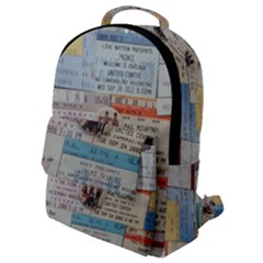 Concert Memorabilia  Flap Pocket Backpack (small) by StarvingArtisan