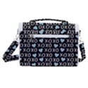 XO Valentines day pattern Satchel Shoulder Bag View3