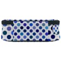 Shades Of Blue Polka Dots Full Print Lunch Bag View5