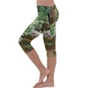 Garden of the Phoenix Kids  Lightweight Velour Capri Leggings  View2