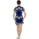 Kaleidoscope Abstract Round Women s Tee and Shorts Set View2