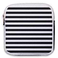 Black Stripes Mini Square Pouch by snowwhitegirl