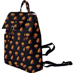 Kawaii Chips Black Buckle Everyday Backpack by snowwhitegirl