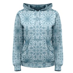 Ornamental Blue Women s Pullover Hoodie by snowwhitegirl