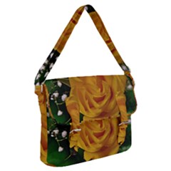 Yellow Rose Buckle Messenger Bag by Riverwoman