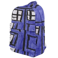 Tardis Painting Classic Backpack by Sudhe