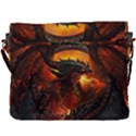 Dragon Legend Art Fire Digital Fantasy Buckle Messenger Bag View3