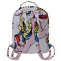 Unicorn Arociris Raimbow Magic Flap Pocket Backpack (Large) View3