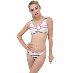 Christmas Borders Frames Holiday The Little Details Bikini Set by Sudhe