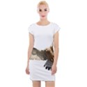 Eagle Cap Sleeve Bodycon Dress View1