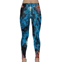 Abstract Fractal Magical Classic Yoga Leggings by Sudhe