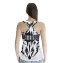 Pirate Rat Animal Pet Danger Racer Back Sports Top View2