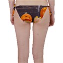 Old crumpled pumpkin Bikini Bottom View2