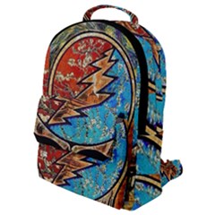 Grateful Dead Rock Band Flap Pocket Backpack (small) by Sudhe