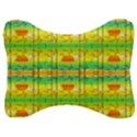 Birds Beach Sun Abstract Pattern Velour Seat Head Rest Cushion View1