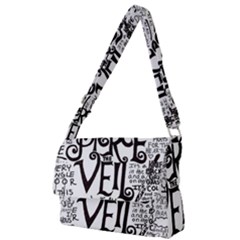 Pierce The Veil Music Band Group Fabric Art Cloth Poster Full Print Messenger Bag by Sudhe