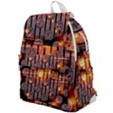 Music Notes Sound Musical Audio Top Flap Backpack View1