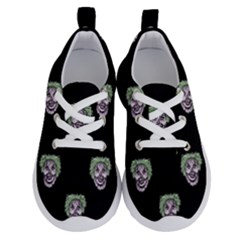 Creepy Zombies Motif Pattern Illustration Running Shoes by dflcprintsclothing