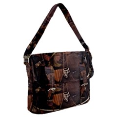 Grand Army Of The Republic Drum Buckle Messenger Bag by Riverwoman