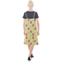 Traditional Patterns Plum Camis Fishtail Dress View2