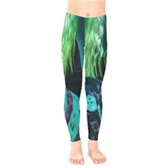 Digital Art Woman Body Part Photo Kids  Legging by dflcprintsclothing