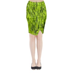 Agricultural Field   Midi Wrap Pencil Skirt by rsooll