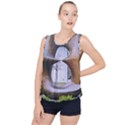 Henry Moore Bubble Hem Chiffon Tank Top View1