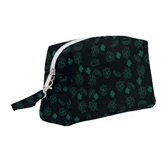 St Patricks Day Pattern Wristlet Pouch Bag (medium) by Valentinaart