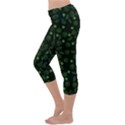 St Patricks day pattern Capri Yoga Leggings View2