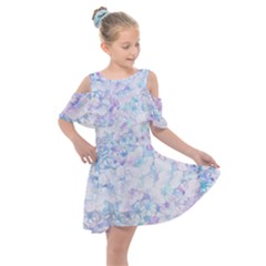 Blossom In A Hundred - Kids  Shoulder Cutout Chiffon Dress by WensdaiAmbrose