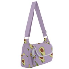 Avocado Green With Pastel Violet Background2 Avocado Pastel Light Violet Multipack Bag by genx