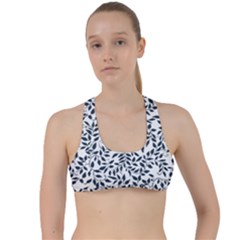 Leaves Criss Cross Racerback Sports Bra by alllovelyideas