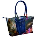 The Police Box Tardis Time Travel Device Used Doctor Who Canvas Shoulder Bag View2