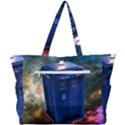 The Police Box Tardis Time Travel Device Used Doctor Who Simple Shoulder Bag View3