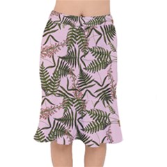 Fern Pink Mermaid Skirt by snowwhitegirl