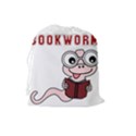 Literal Bookworm Drawstring Pouch (Large) View2