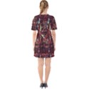 Crystal Star  Sixties Short Sleeve Mini Dress View2