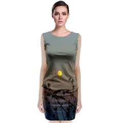 Moon And Thistle Sleeveless Velvet Midi Dress by okhismakingart