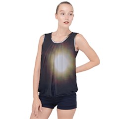 Bright Star Version Two Bubble Hem Chiffon Tank Top by okhismakingart