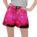Single Geranium Blossom Stretch Ripstop Shorts View1
