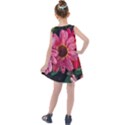 Three Dripping Flowers Kids  Summer Dress View2