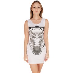 Owl Bodycon Dress by Sudhe