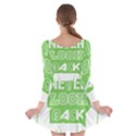 Never Look Back Long Sleeve Skater Dress View2