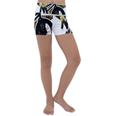 Bmx Kids  Lightweight Velour Yoga Shorts by Melcu