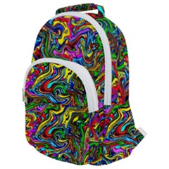 Graffiti 3 2 Rounded Multi Pocket Backpack by ArtworkByPatrick